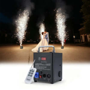 Mini Cold Spark Machine Stage Effects Remote DJ Equipment Party Fountain Spark Machine Disco Wedding Christmas