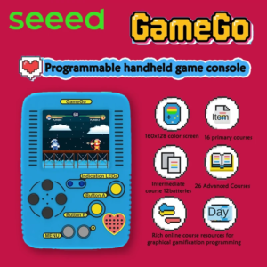 GameGo Game Console Programmable Portable Handheld Game Console Kid's Primary Secondary School Programming Toy Teaching Aids