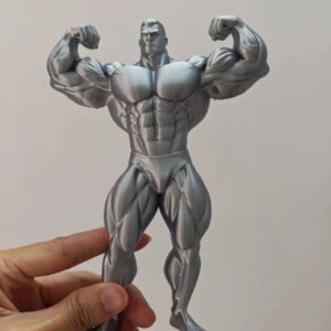 Muskulöser männlicher Bodybuilding-Champion, Strongman-Skulptur, Fitness-Studio-Dekorationsartikel, Fitness-Figur