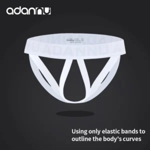 1/2/3 Stück Sommer Herren Sport-Jockstrap, Kühlende Atmungsaktive Tangas mit Breitem Bund, Komfortable Herren-Unterwäsche
