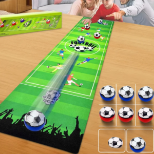 Soccer Curling Board Game - Children Interactive Social Indoor Bowling Table Games Mat Family Friend Party Fun Toy for Kids