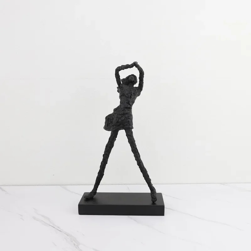 Kreative Abstrakte Menschliche Skulptur Aus Metall, Schwarze Person, Schlafzimmer, Arbeitszimmer, Ornament, Wohnzimmer, Dekoration, Kunst, Heimdekoration, Zubehör Kreative Abstrakte Menschliche Skulptur Aus Metall, Schwarze Person, Schlafzimmer, Arbeitszimmer, Ornament, Wohnzimmer, Dekoration, Kunst, Heimdekoration, Zubehör – Bild 3