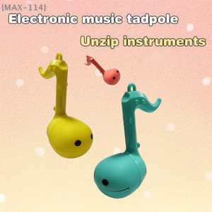 【Ja】Fun & Relaxing Music Toy - Mini Otamatone Electronic Instrument, Creative Cute Note for Stress Relief & Play