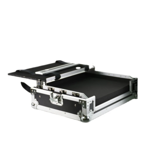 Robuste, maßgefertigte Aufbewahrungsbox für DJ-Equipment, tragbares Schutzgehäuse für DJ-Konsolen.
