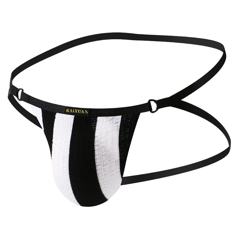 Men'S Fashion Underwear Gays Low Waist Jockstrap Sissy Funny Thin Straps Knitted Thongs Homme Tangas Hombre Boys Bikini Panties Men'S Fashion Underwear Gays Low Waist Jockstrap Sissy Funny Thin Straps Knitted Thongs Homme Tangas Hombre Boys Bikini Panties – Bild 4