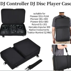 Tragbare DJ-Plattenspieler-Schutzhülle mit Schultergurt, Reisetaschen, Zubehör für Pioneer DDJ-400 DDJ-FLX4