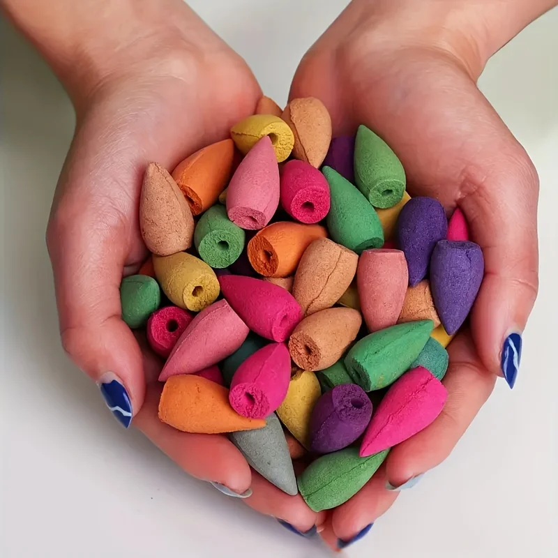 9Er-Pack Bunte Aromatherapie-Räucherstäbchen Für Den Innenbereich Zu Hause, Langanhaltender Duft, Rauch Fällt Für Die Betrachtung Und Entspannung 9Er-Pack Bunte Aromatherapie-Räucherstäbchen Für Den Innenbereich Zu Hause, Langanhaltender Duft, Rauch Fällt Für Die Betrachtung Und Entspannung – Bild 6