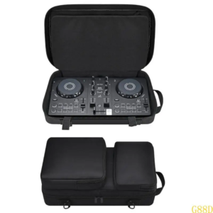 Multifunktions-Rucksack für DJ-Ausrüstung, tragbare Reise-Tragetasche mit weichem Futter für DDJ-FLX 2/DDJ-200 Disc Player