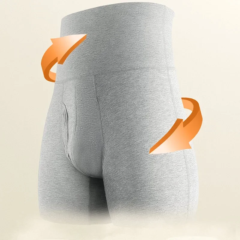 Men'S Underwear Men'S Cotton High Waist Belly Large Size Lengthening Anti-Wear Leg Plus Fat Warm Sports Boxer Shorts Men'S Underwear Men'S Cotton High Waist Belly Large Size Lengthening Anti-Wear Leg Plus Fat Warm Sports Boxer Shorts – Bild 4