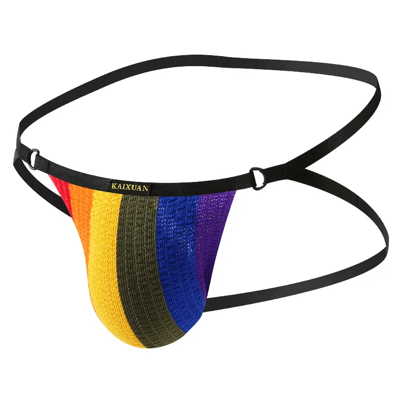 Men'S Fashion Underwear Gays Low Waist Jockstrap Sissy Funny Thin Straps Knitted Thongs Homme Tangas Hombre Boys Bikini Panties Men'S Fashion Underwear Gays Low Waist Jockstrap Sissy Funny Thin Straps Knitted Thongs Homme Tangas Hombre Boys Bikini Panties – Bild 7