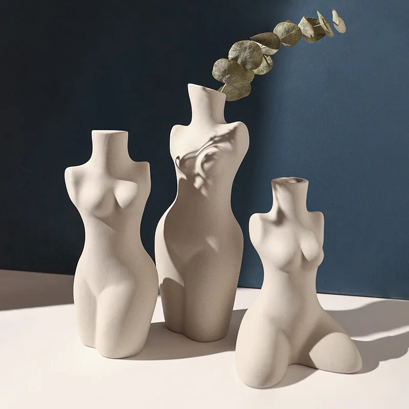 Menschlicher Körper Styling Kunst Vase Silent Wind Keramik Vase Skulptur Weiß Primitiven Embryo Blumen Orgel Ins Hotels Nach Hause Dekorieren Menschlicher Körper Styling Kunst Vase Silent Wind Keramik Vase Skulptur Weiß Primitiven Embryo Blumen Orgel Ins Hotels Nach Hause Dekorieren – Bild 6