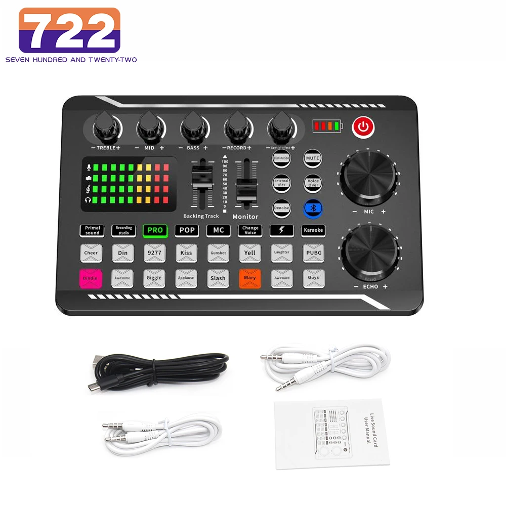F998 Soundkarte Mikrofon Sound Mischer Soundkarte Audio-Mischpult Verstärker Live-Musik Mischer Verstärker Dj-Ausrüstung F998 Soundkarte Mikrofon Sound Mischer Soundkarte Audio-Mischpult Verstärker Live-Musik Mischer Verstärker Dj-Ausrüstung