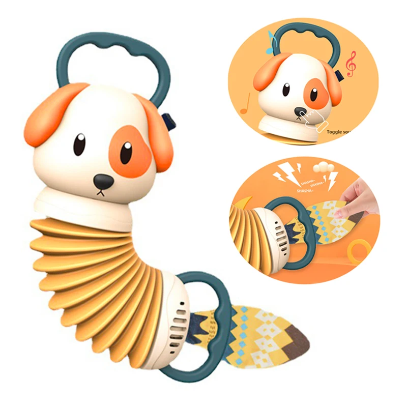 Cartoon Dog Music Accordion Toy Instruments Learning Early Education Interactive Musical Soothe Baby Toys For Children Gifts Cartoon Dog Music Accordion Toy Instruments Learning Early Education Interactive Musical Soothe Baby Toys For Children Gifts