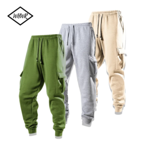 2025 neue männer Jogger Hosen Lose Kordelzug Lange Hosen Männer Multi-tasche Jogginghose Casual Cargo Hosen Für Männer fitness