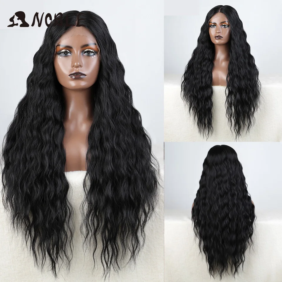 Noble Synthetic Lace Front Wig Long Wavy Ombre Blonde Wig Red Wigs Lace Part Synthetic Lace Wigs For Women Lace Front Wigs Noble Synthetic Lace Front Wig Long Wavy Ombre Blonde Wig Red Wigs Lace Part Synthetic Lace Wigs For Women Lace Front Wigs – Bild 14