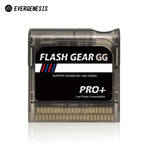 EVERGENESIS Game Gear Game Card FlashMaster Cart mit 4 GB TF-Karte vorinstalliert mit 1000+ Spielen für Sega Game Gear GG-Konsole